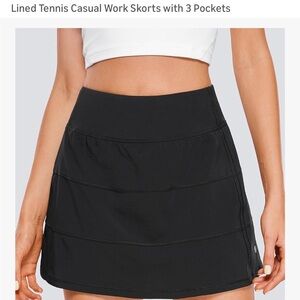 CRZ yoga tennis skirt Amazon